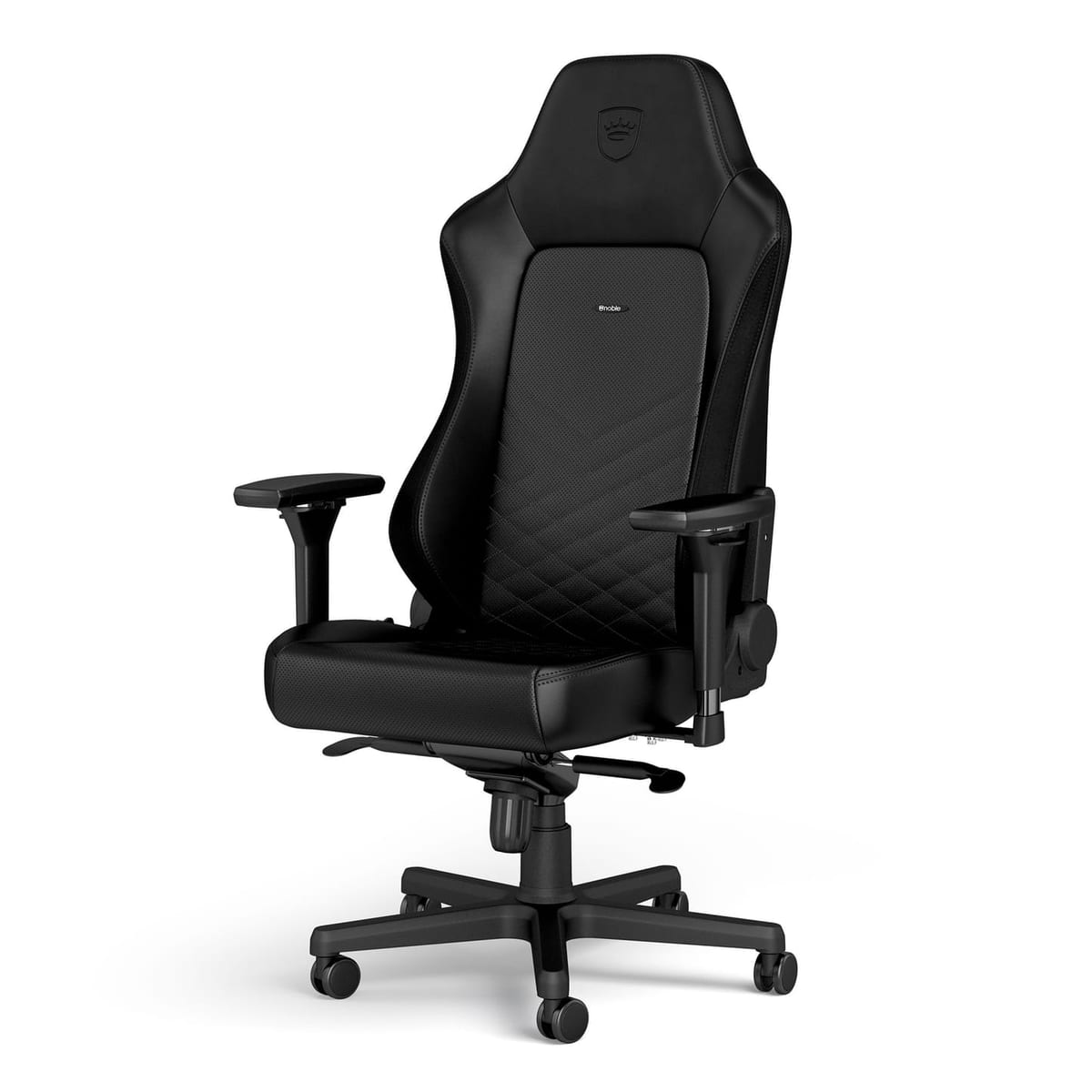 Noblechairs Hero premium black PU leather ergonomic gaming chair