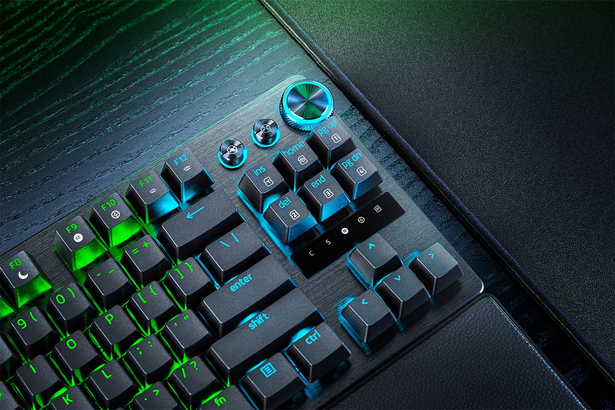 Razer Huntsman V3 Pro TKL detail shot 3